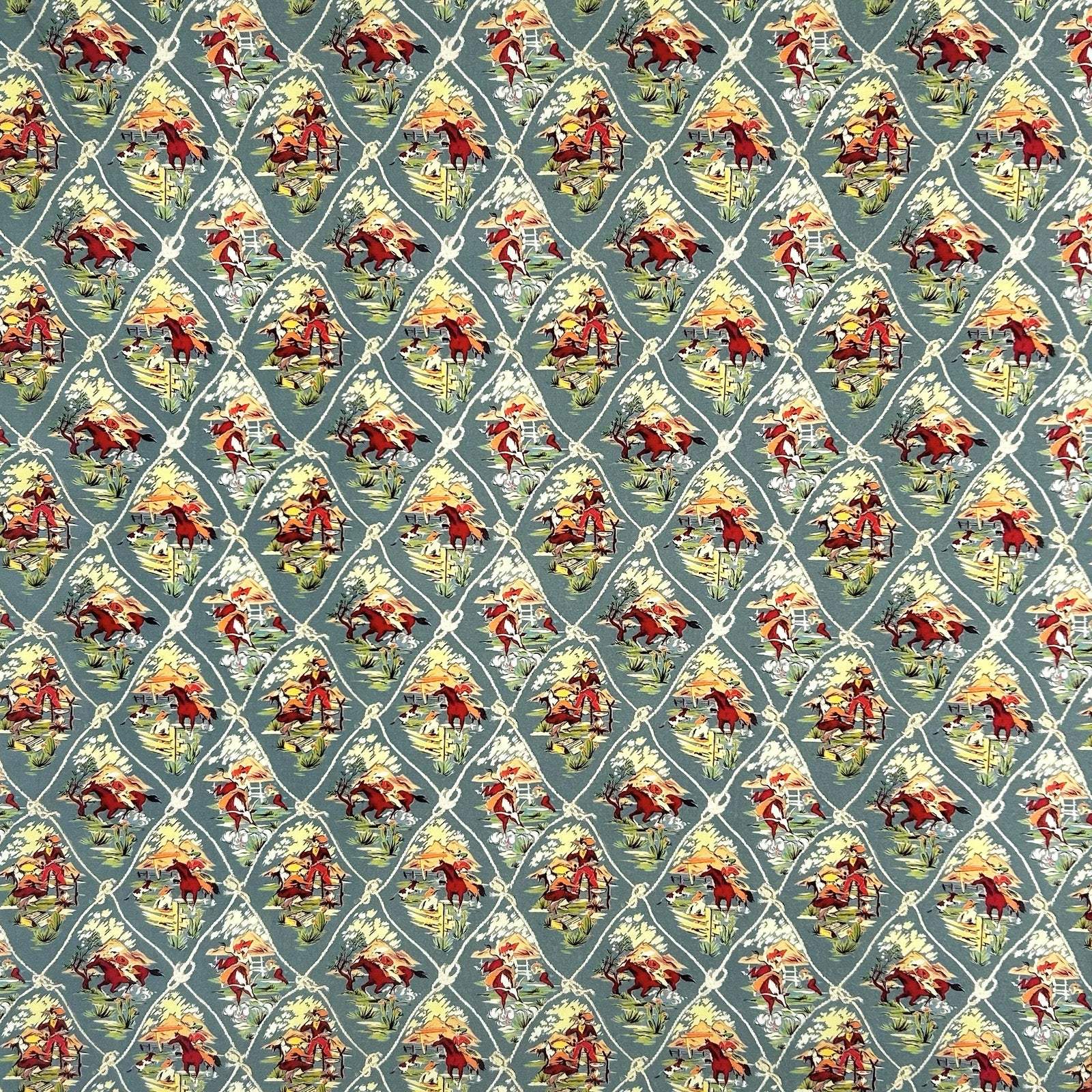 Rockmount Ranch Ware Vintage Western Cotton Bandana in Blue - Rockmount Clothing - Flyclothing LLC