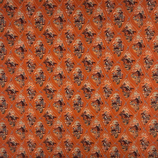 Rockmount Ranch Ware Vintage Western Cotton Bandana in Rust Red - Rockmount Clothing - Flyclothing LLC