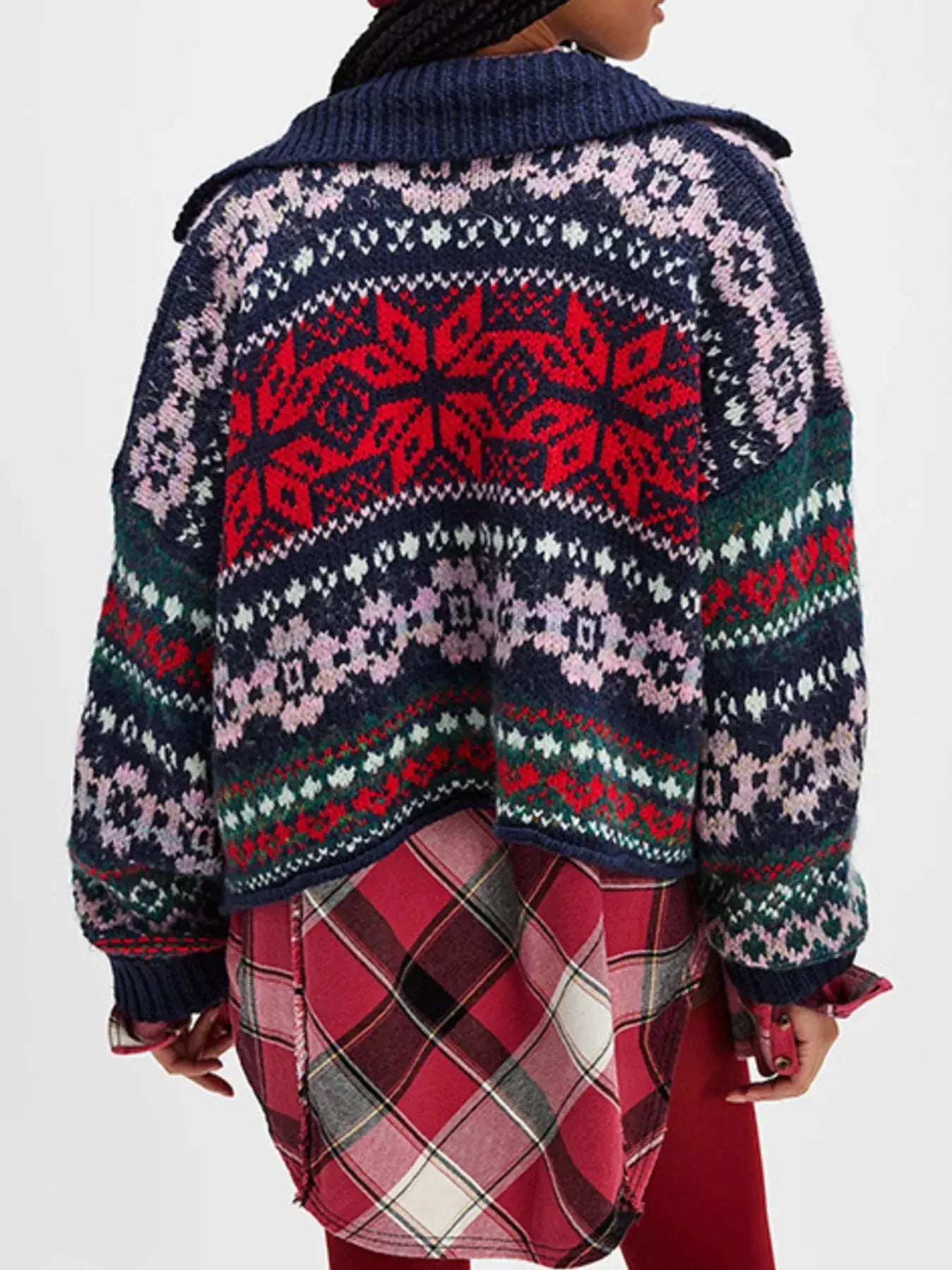 Vintage Button Up Knit Cardigan - Trendsi - Flyclothing LLC