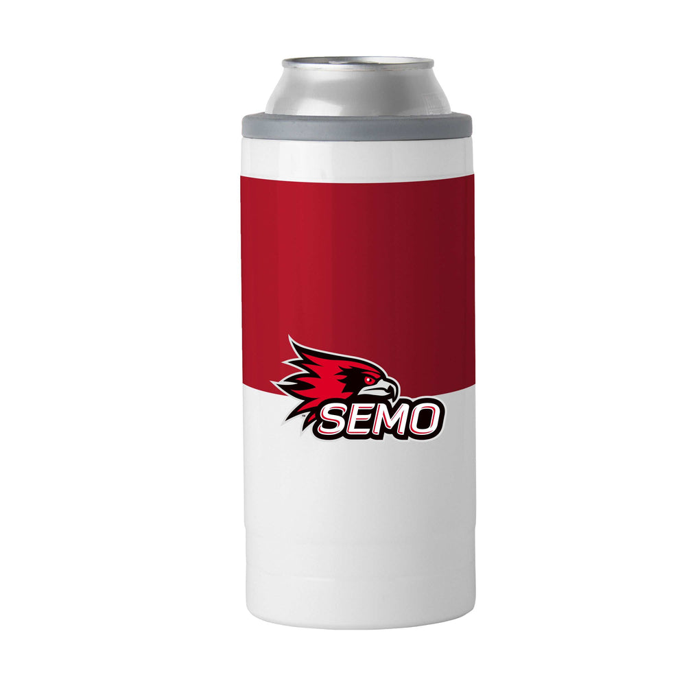 Southeast Missouri 12oz Colorblock Slim Can Coolie - Logo Brands - Flyclothing LLC