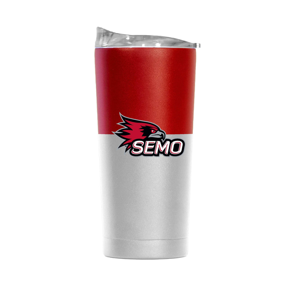 Southeast Missouri 20oz Colorblock Powder Coat Tumbler - Logo Brands - Flyclothing LLC