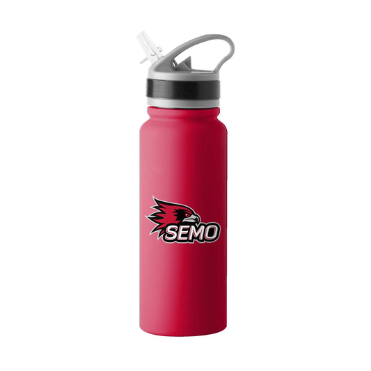 Southeast Missouri State 25oz Logo Stainless Single Wall Flip Top Bottle - Logo Brands - Flyclothing LLC