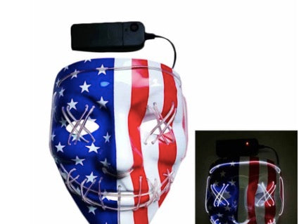 Halloween LED Light Up Mask - My Store - Flyclothing LLC