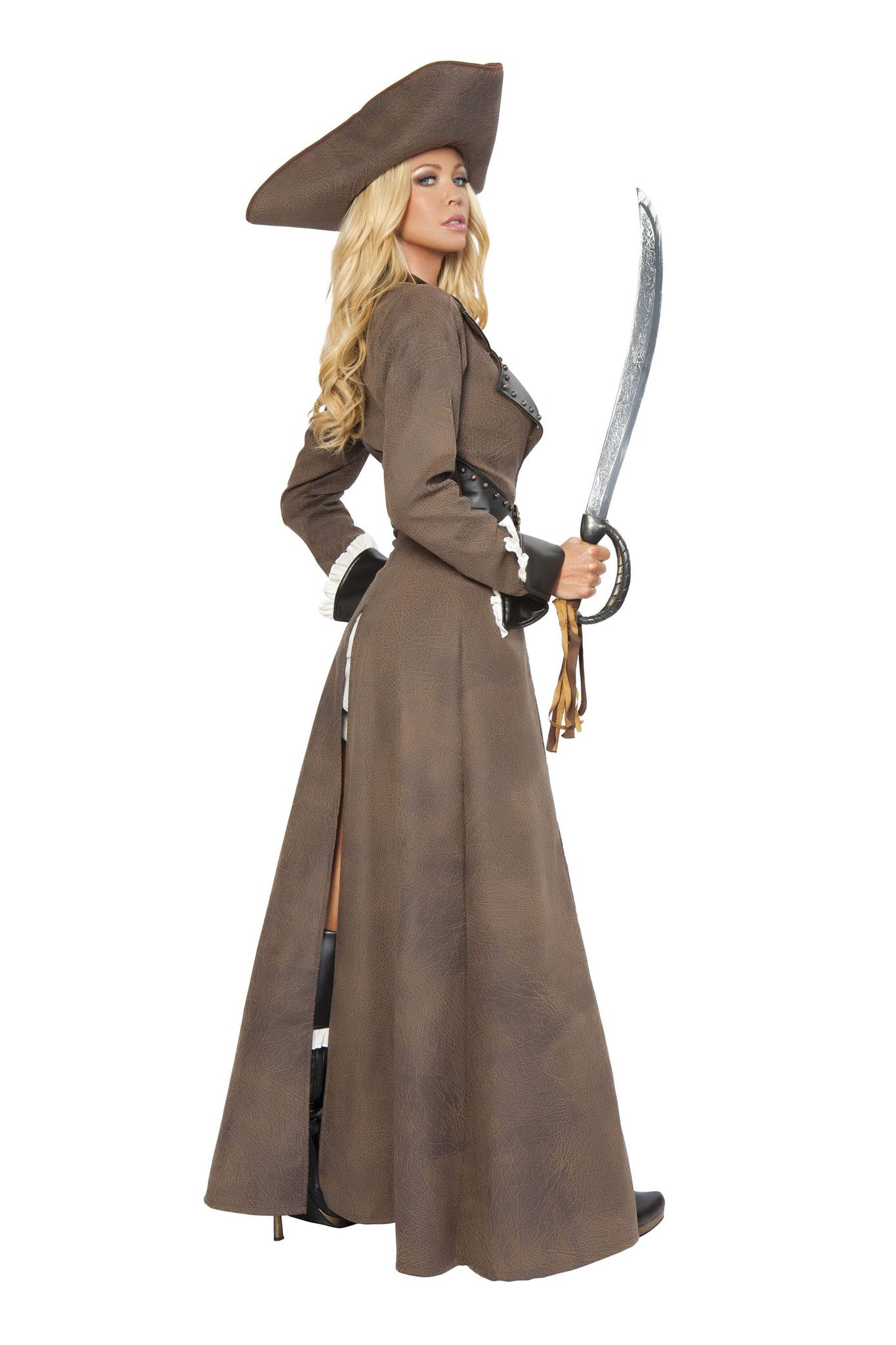 Roma Costume Deluxe 4pc Pirate Captain Costume 4242 - Roma Costume - Flyclothing LLC