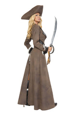 Roma Costume Deluxe 4pc Pirate Captain Costume 4242 - Roma Costume - Flyclothing LLC