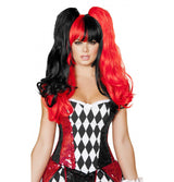 Roma Costume Black Red Wig Costume WIG101 - Roma Costume - Flyclothing LLC