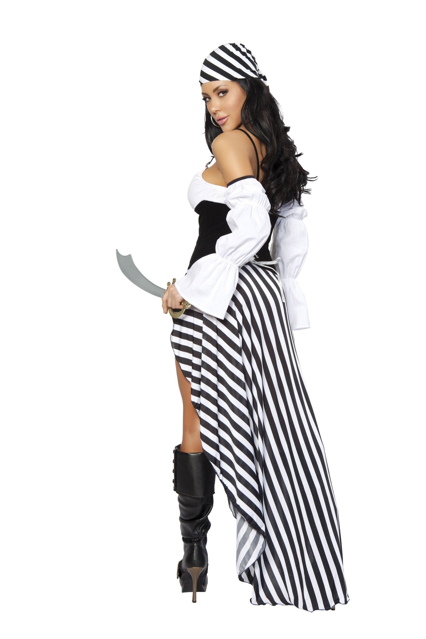 Roma Costume 6pc Pirate Lass Costume 4244 - Roma Costume - Flyclothing LLC