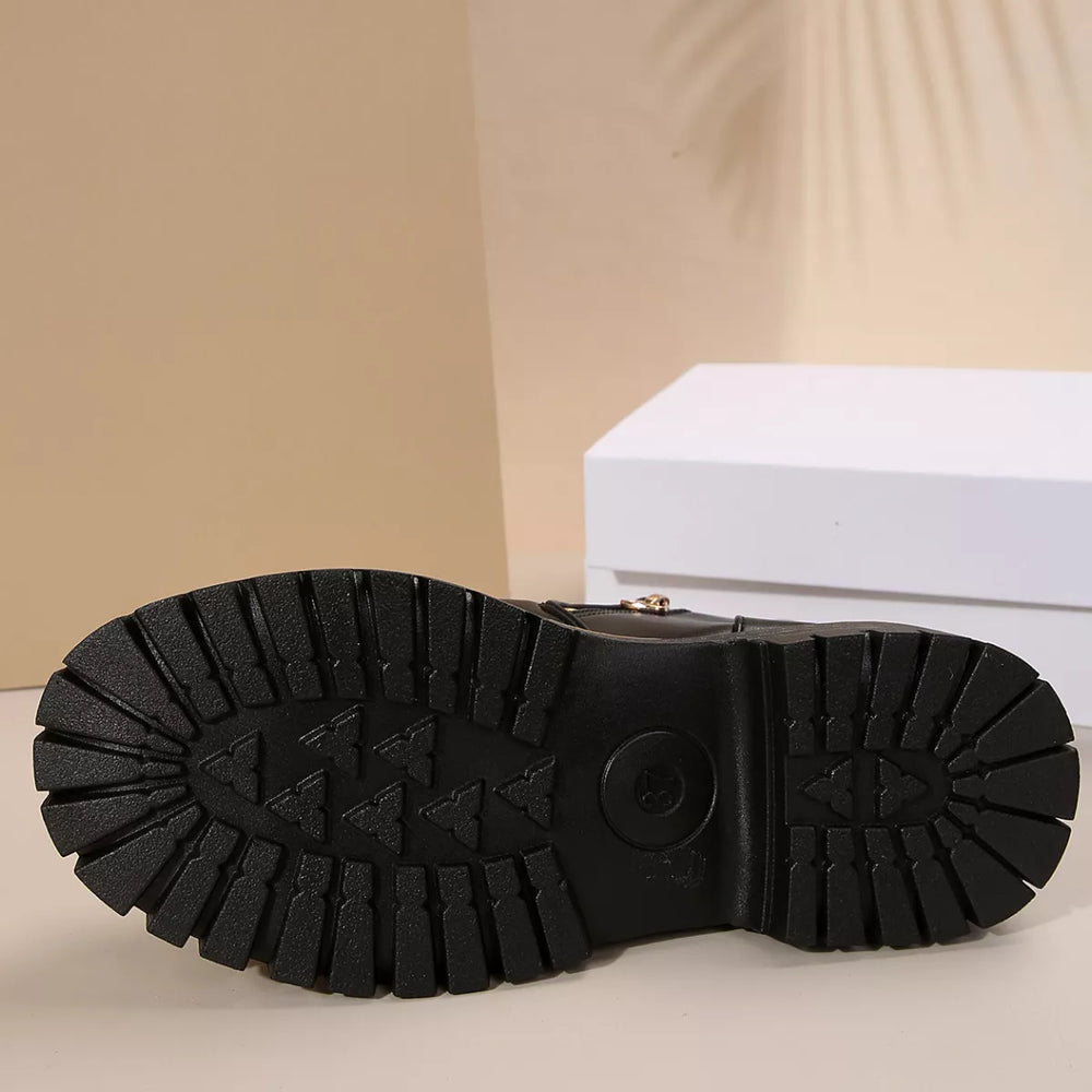 Ankle Boots with Zipper Detail - Trendsi - Flyclothing LLC