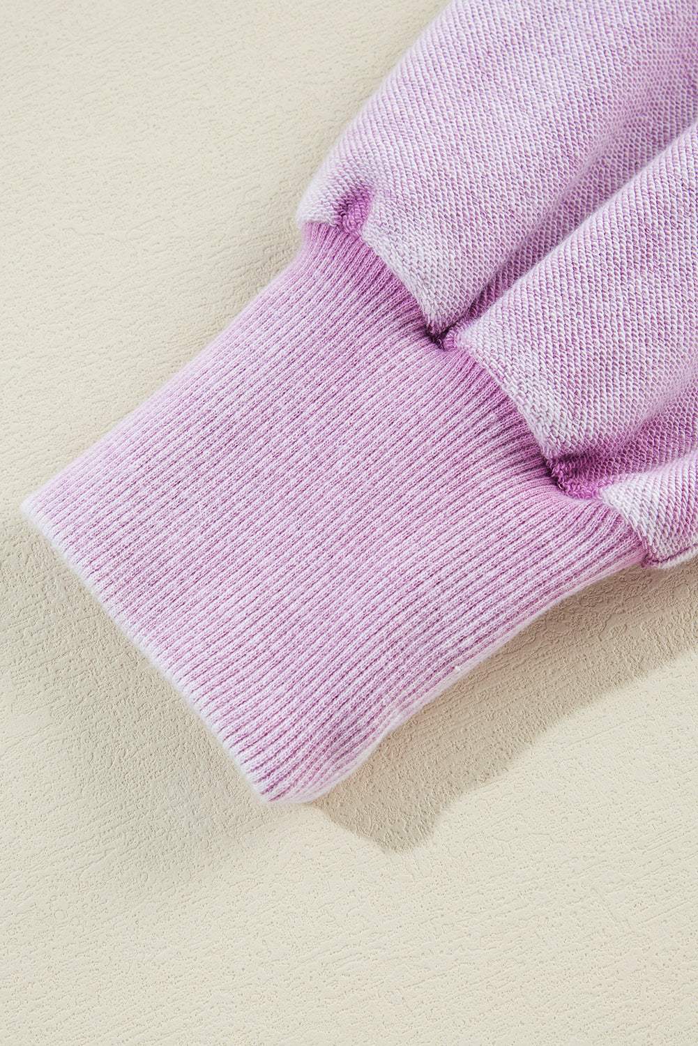 Exposed Seam Round Neck Long Sleeve Sweatshirt - Trendsi - Flyclothing LLC