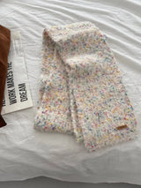 Cozy Knitted Multicolor Speckled Scarf - Trendsi - Flyclothing LLC