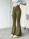 Devine Highly Stretchy Bootcut Pants - Trendsi - Flyclothing LLC