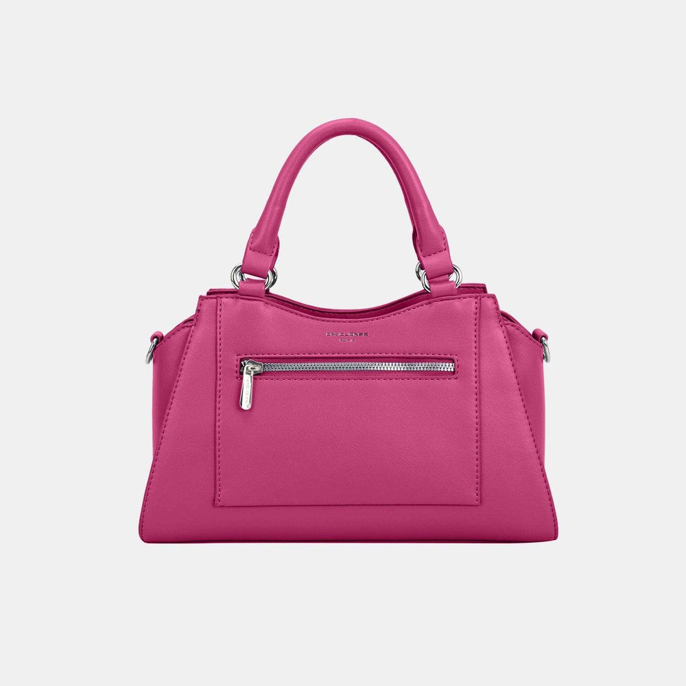 David Jones PU Leather Handbag - Trendsi - Flyclothing LLC