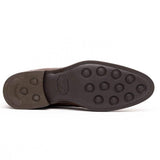 43-594-BRN MARCO Ostrich Quill Chukka Boot, Brown - Zelli Italia - Flyclothing LLC
