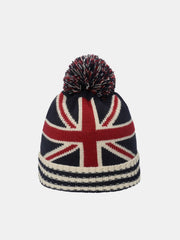 Roll Rim US Flag Knit Hat - Trendsi