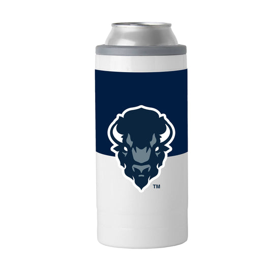 Howard University 12oz Colorblock Slim Can Coolie - Logo Brands - Flyclothing LLC