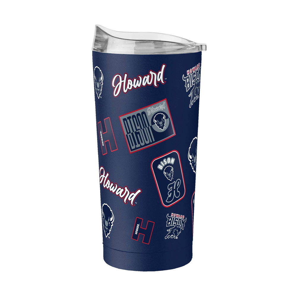 Howard University 20oz Dreamweave Powder Coat Tumbler - Logo Brands - Flyclothing LLC