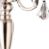 62" White Three Light Candelabra Floor Lamp With White Drum Shade - Homeroots