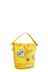 Nicole Lee USA Color Patch Bucket Bag - Trendsi - Flyclothing LLC