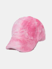 Fuzzy Acrylic Baseball Cap - Trendsi