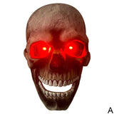 Halloween Skull Movable Mouth Latex Mask Halloween Kills Mask Cosplay Scary Killer Full Face Helmet Halloween Party Costume Prop - My Store - Flyclothing LLC