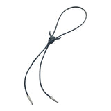 Rockmount Ranch Wear Charcoal Black Steer Skull Western Bolo Tie - Rockmount Clothing - Flyclothing LLC