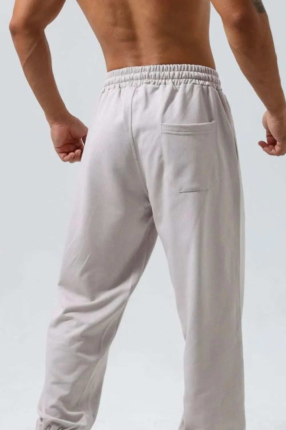 Men's Plus Size Distressed Drawstring Joggers - Trendsi - Flyclothing LLC