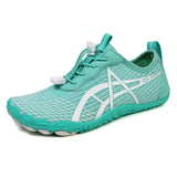 Elastic Lock Laces Mesh Breathable Hike Footwear - Trendsi