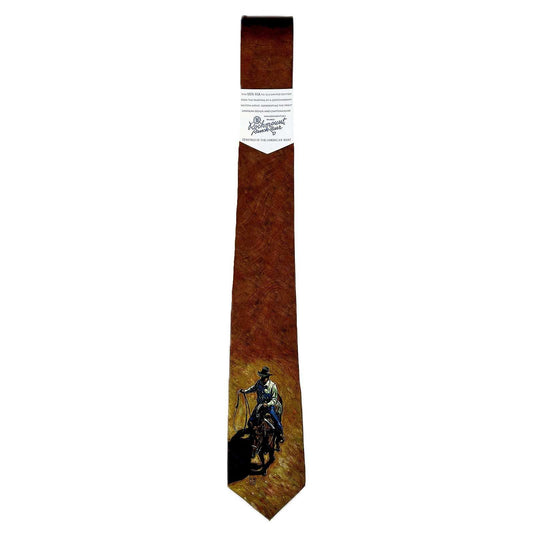 Rockmount Ranch Ware Limited-Edition the Cowhand Silk Tie by Howard Post - Rockmount Clothing - Flyclothing LLC