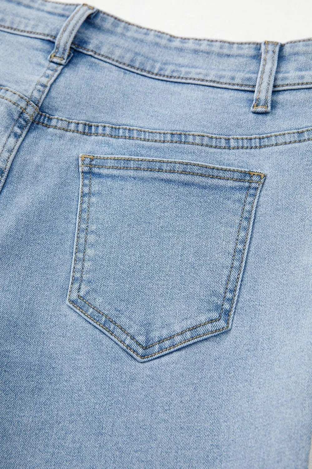 Bowknot Decor Cargo Jeans - Trendsi - Flyclothing LLC