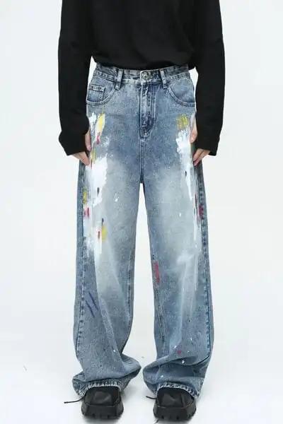 Painting Jeans with Pockets - Trendsi
