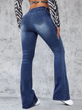 High Rise Jeans with Pockets - Trendsi