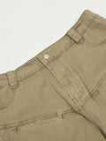 Men's Straight Leg Cargo Pants - Trendsi