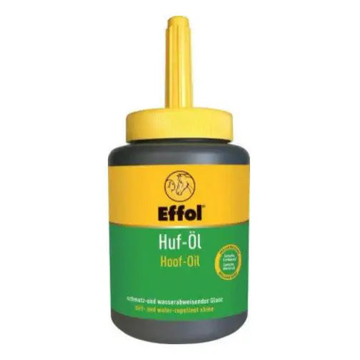 Effol Hoof Oil, w/ Applicator Brush- Green, 16.06 fl oz. - Breeches.com - Flyclothing LLC