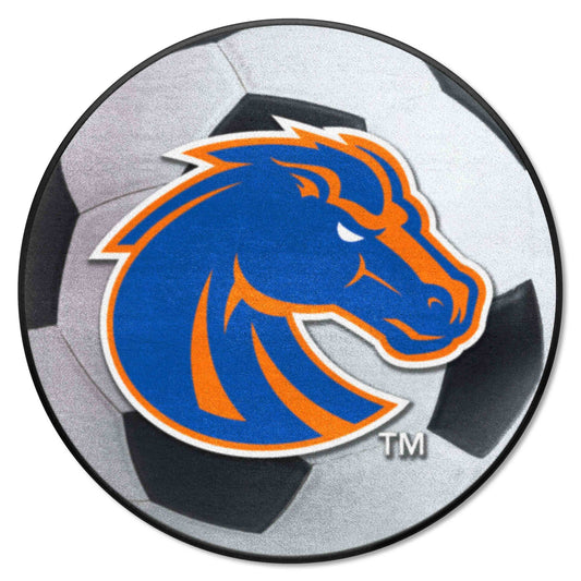 Boise State Broncos Soccer Ball Rug - 27in. Diameter - Boise State
