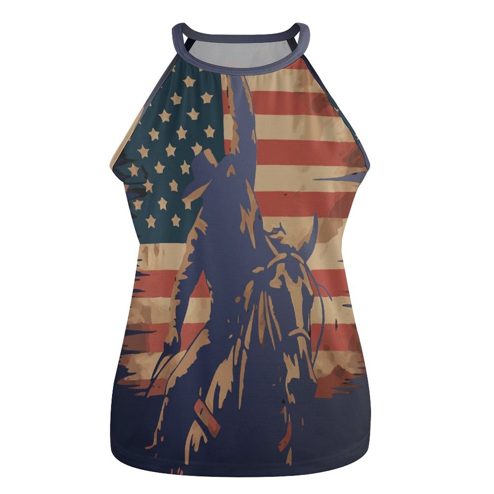 Baha Ranch American Cowboy Tank Top - Baha Ranch Western Wear - Flyclothing LLC