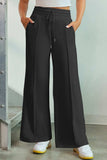 Drawstring Wide Leg Pants with Pockets - Trendsi - Flyclothing LLC