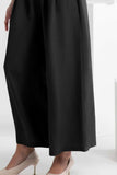 Wide Leg Elastic Waist Pants - Trendsi - Flyclothing LLC