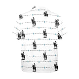 Baha Ranch Saddle Up Western Hawaiian Shirt Made in America - Baha Ranch Western Wear - Flyclothing LLC