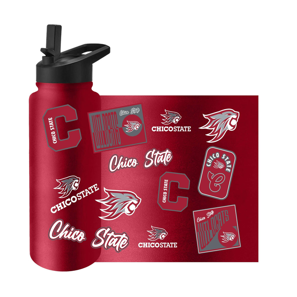 Cal State Chico 34oz Dreamweave Quencher Bottle - Logo Brands - Flyclothing LLC