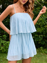 Layered Square Neck Mini Cami Dress - Trendsi - Flyclothing LLC