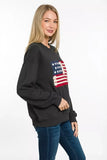 Zenana French Terry American Flag Pullover - Trendsi - Flyclothing LLC