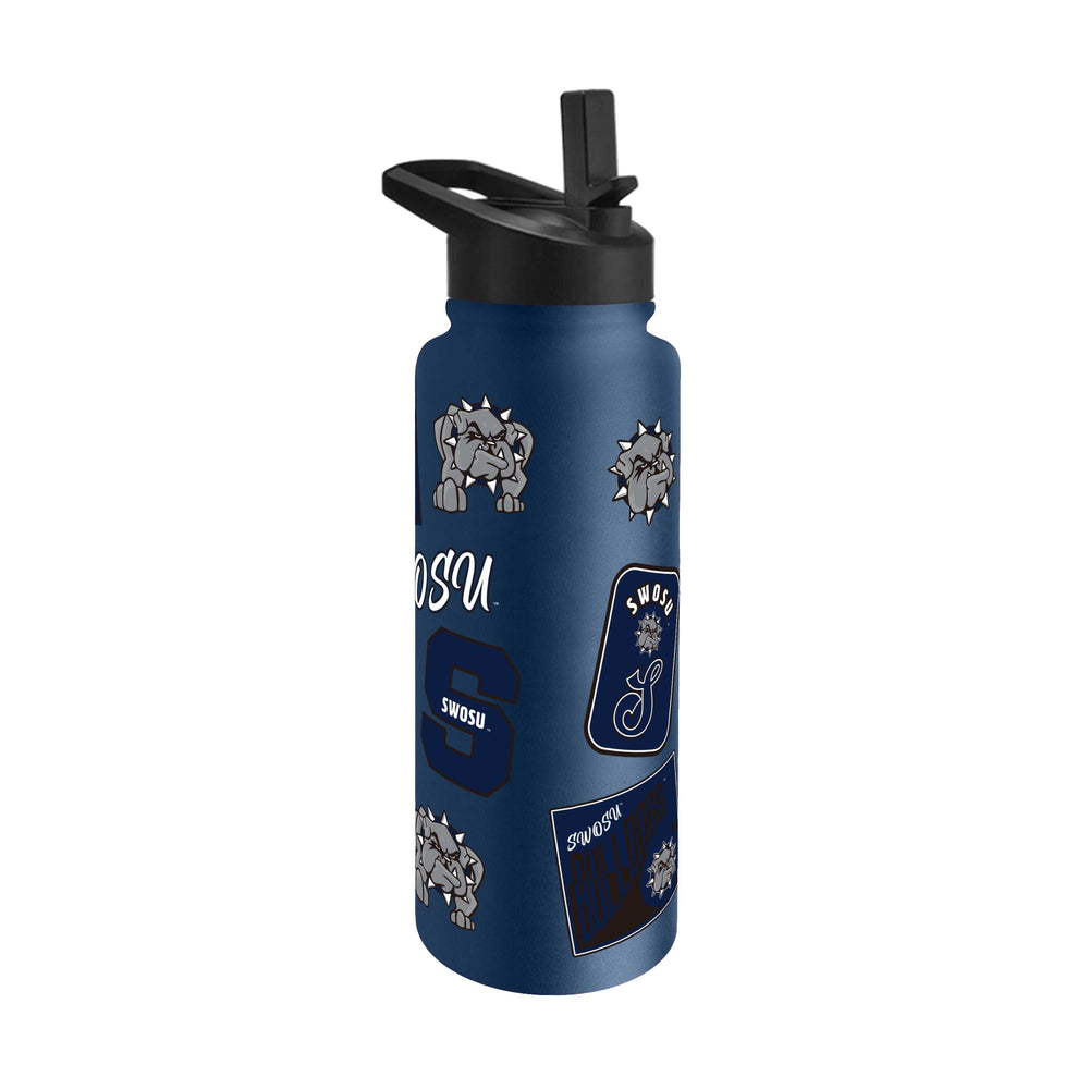 Southwestern OK State 34oz Dreamweave Quencher Bottle - Logo Brands - Flyclothing LLC