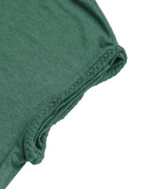 Perfee Round Neck Cap Sleeve T-Shirt - Trendsi - Flyclothing LLC