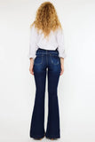 Kancan Mid Rise Slim Flare Jeans - Trendsi