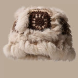 Fuzzy Crochet Bucket Hat - Trendsi - Flyclothing LLC