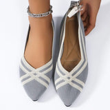 Point Toe Flats Slip-Ons - Trendsi