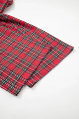 Plaid Wide-Leg Pants - Trendsi - Flyclothing LLC