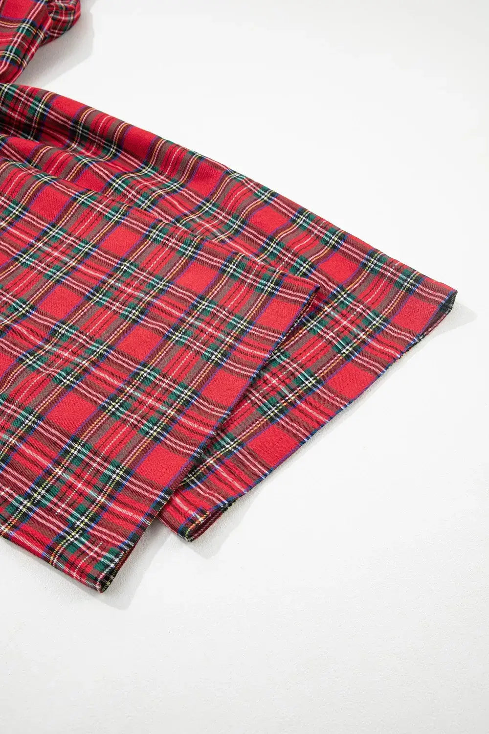 Plaid Wide-Leg Pants - Trendsi - Flyclothing LLC