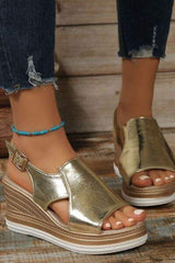 Peep Toe High Heel Sandals - Trendsi - Flyclothing LLC