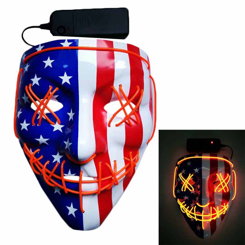 Halloween LED Light Up Mask - My Store - Flyclothing LLC